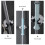 3pcs Broom Mop Holder Wall Mounted Hooks Organizer 11