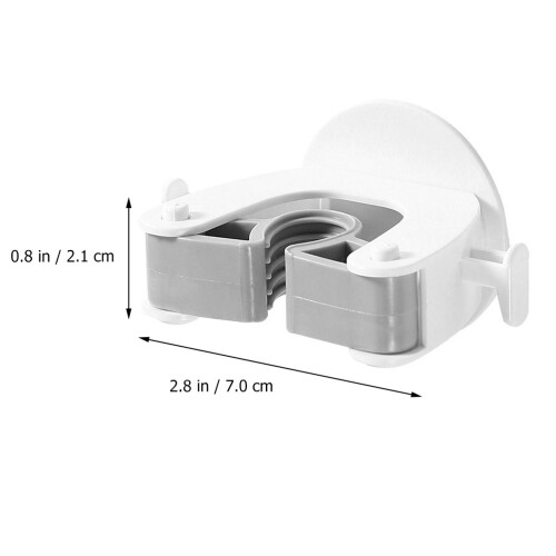 3pcs Broom Mop Holder Wall Mounted Hooks Organizer 1