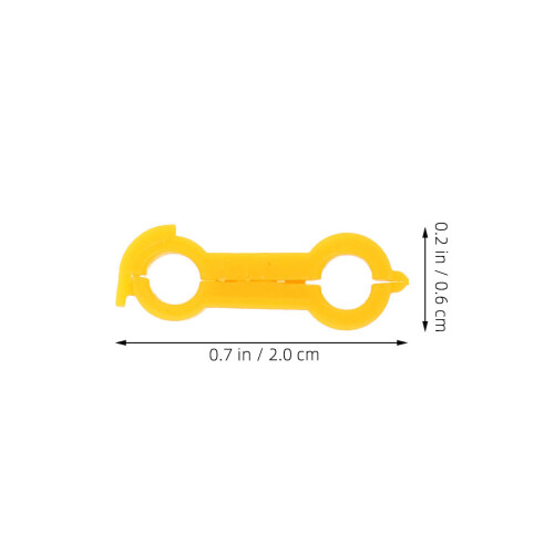 10pcs Bird Leg Corrector Rings 4mm ID Splay Leg Support 1