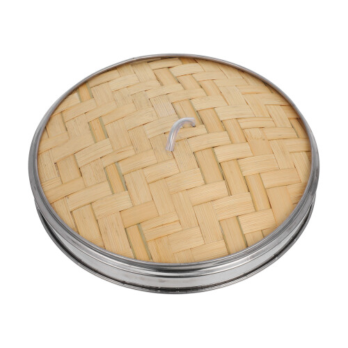 Bamboo Steamer Cover Lid for Dim Sum Dumpling Basket