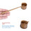 1pc Long Handle Bamboo Water Ladle Garden Tool 8