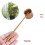 1pc Long Handle Bamboo Water Ladle Garden Tool 9