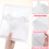 30pcs Nail Dust Collector Filter Replacements Non-Woven Fabric 6