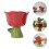 Ceramic Dessert Bowl Ice Cream Cup Tulip Design 4