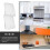 Stainless Steel Range Hood Filter Net for Kitchen 7