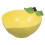 Lemon Shape Ceramic Salad Dessert Fruit Bowl 1