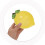 Lemon Shape Ceramic Salad Dessert Fruit Bowl 6