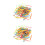 2000pcs Colored Wood Matchsticks Popsicle Craft Sticks 4