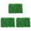 3pcs Artificial Grass Lawn Plastic Turf Simulation Plants Decor 2