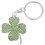5pcs Four Leaf Clover Keychain Lucky Shamrock Key Ring Car Charm 2