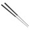 1pair Metal Chopsticks Household Dinnerware 10