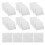 500pcs Aluminum Foil Candy Wrappers 8cm Square Chocolate Packaging 11