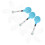 12pcs Air Conditioner Deflector Fan for Indoor Use 3
