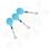12pcs Air Conditioner Deflector Fan for Indoor Use 2