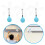 12pcs Air Conditioner Deflector Fan for Indoor Use 11