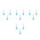 12pcs Air Conditioner Deflector Fan for Indoor Use 6