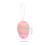 12pcs Easter Egg Easter Tree Decorations Foam Striped Egg Ornaments 7