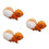 3pcs Squirrel Plush Keychain Pendant for Bag Backpack Handbag 4