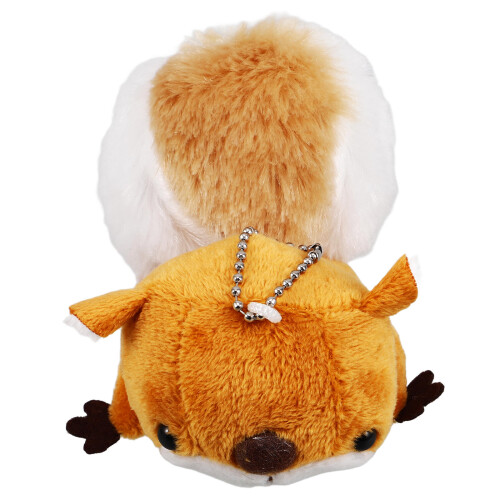 3pcs Squirrel Plush Keychain Pendant for Bag Backpack Handbag 2