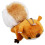 3pcs Squirrel Plush Keychain Pendant for Bag Backpack Handbag 1