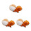 3pcs Squirrel Plush Keychain Pendant for Bag Backpack Handbag 8