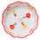 Ceramic Salad Bowl Dessert Breakfast Wave Pattern Bowl 9