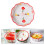 Ceramic Salad Bowl Dessert Breakfast Wave Pattern Bowl 7