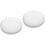 2Pcs Compact White Foam Cake Models for Practicing and Party Supplies 6