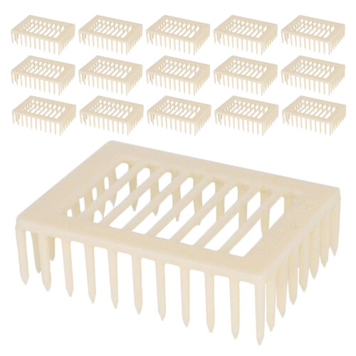 20pcs Plastic Queen Cages for Beekeeping Queen Isolation Transport