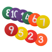 10pcs Football Training Markers Discs for Outdoor