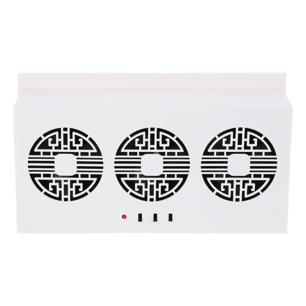 Usb Solar Car Window Fan Portable Cooling Ventilation Device 3181510366408