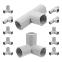 12pcs Pipe Fittings Playpen Connectors Indoor Fence Replacement Parts