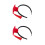 2pcs Graduation Cap Headband with Tassel for Celebrations 7