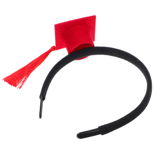 2pcs Graduation Cap Headband with Tassel for Celebrations 2