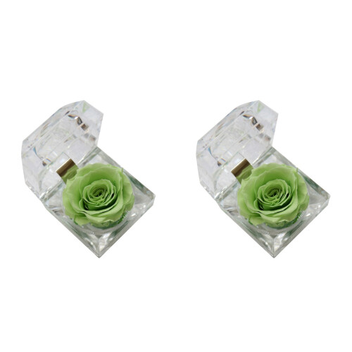 2pcs Preserved Eternity Rose Gift with Drawer Box 1
