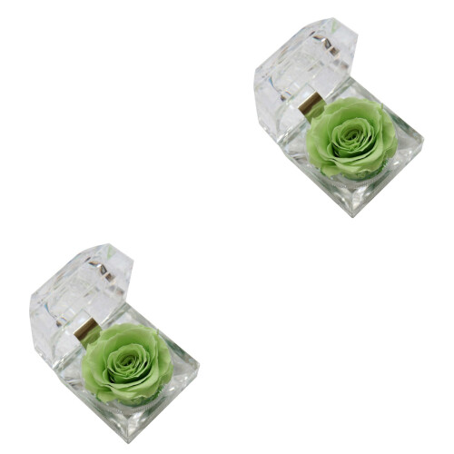 2pcs Preserved Eternity Rose Gift with Drawer Box 2
