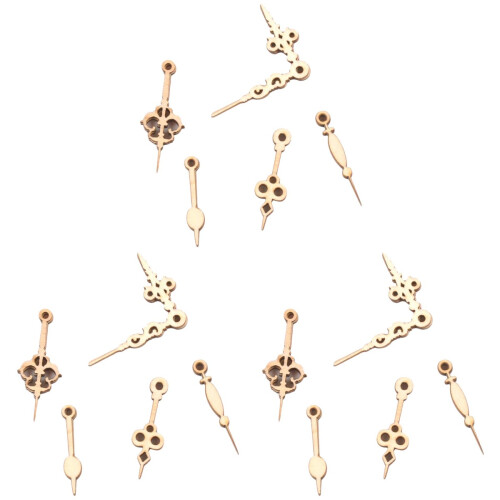 150pcs DIY Wooden Pendant Hanging Crafts Clock Pointer 1