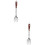 2pcs Multi-Function Dessert Fork for Household Salad Tasting 9