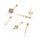 150pcs DIY Wooden Pendant Hanging Crafts Clock Pointer 10