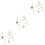 150pcs DIY Wooden Pendant Hanging Crafts Clock Pointer 5