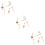 150pcs DIY Wooden Pendant Hanging Crafts Clock Pointer 9