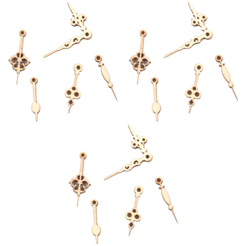 150pcs DIY Wooden Pendant Hanging Crafts Clock Pointer 2