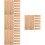 40pcs Unfinished Bamboo Bookmarks Rectangular Cutouts Crafts 9