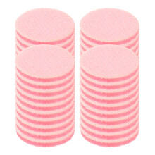 50pcs Round Fiber Aroma Pads for Essential Oil Necklace