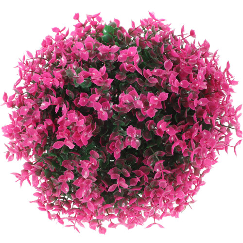 2pcs Faux Topiary Ball Plants Artificial Garden Decor
