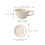 1 Set Haushaltskaffeetasse, Wasserglas, Multifunktionstasse, Heimzubehör 2