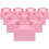 10Pcs Pink Paper Cake Boxes Bakery Dessert Boxes for Gift Wrapping 2
