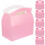 10Pcs Pink Paper Cake Boxes Bakery Dessert Boxes for Gift Wrapping 1