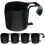 18pcs Outdoor Pool Bar Cup Holder Plastic Beverage Rack 2