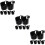 18pcs Outdoor Pool Bar Cup Holder Plastic Beverage Rack 11